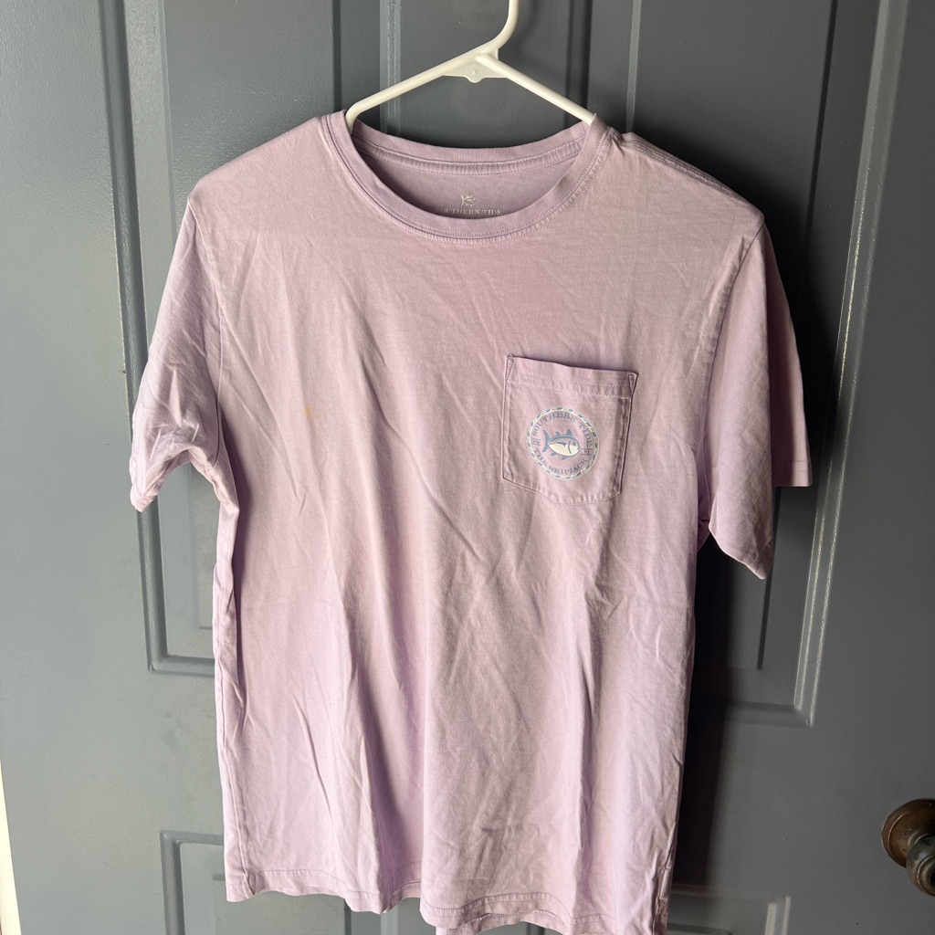 Southern Tide Light Purple Short Sleeve Tee